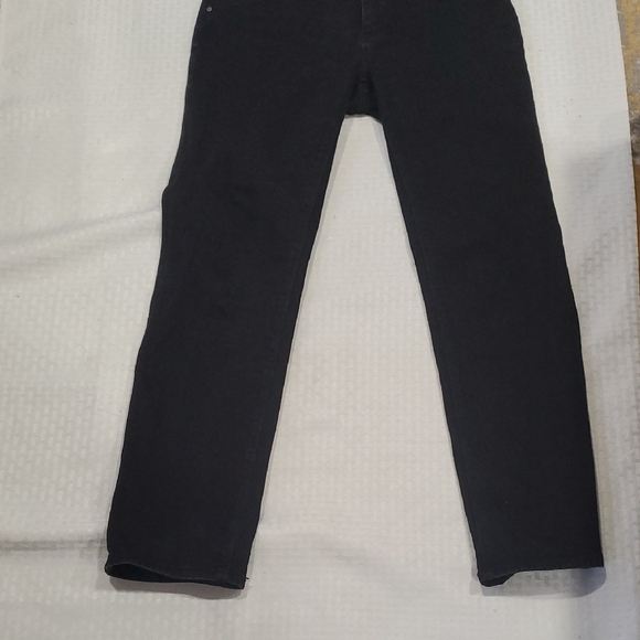 Hudson Jeans Women's Black Straight Jeans Sz 6 - Picture 10 of 11